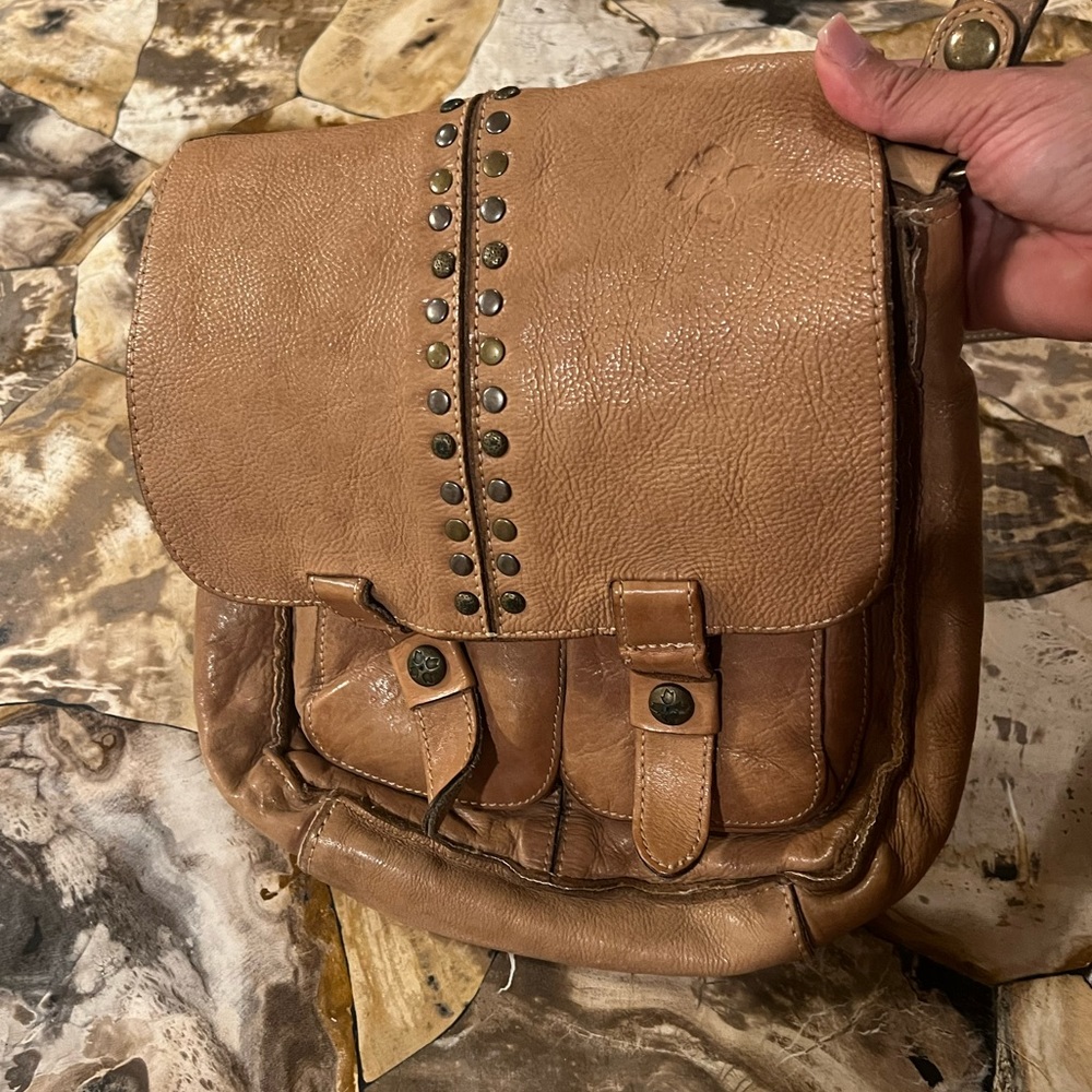 Patricia Nash Tan Crossbody Bag